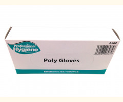 Disposable Polythene Food Grade Gloves (500) - Clear
